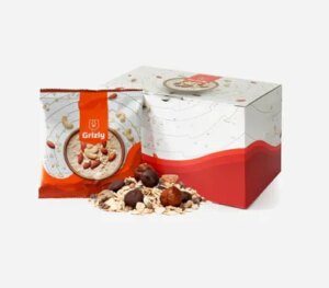 Ovsené kaše horká čokoláda a lieskové orechy 600 g