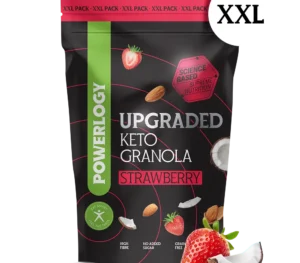 Powerlogy Upgraded Keto Granola Strawberry 700 g