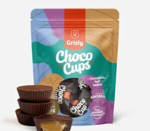Choco Cups horká čokoláda & karamel 120 g