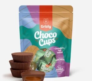 Choco Cups mliečna čokoláda, karamel & mäta 120 g