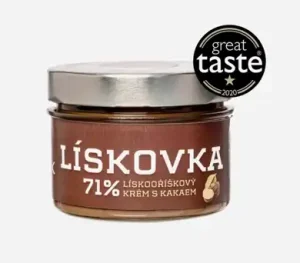 Čokoládovňa Janek Lískovka, 71% lieskovoorieškový krém s kakaom 250 g