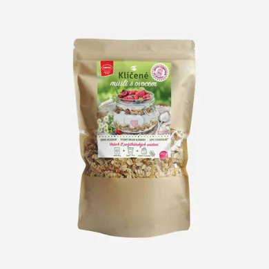 Naklíčené müsli s ovocím bez lepku 450 g