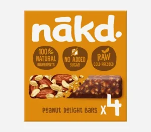 Peanut Delight - RAW tyčinky s ovocím a arašidmi 35g x 4 140 g