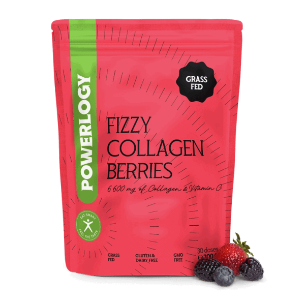 Powerlogy Fizzy Collagen Berries 300 g