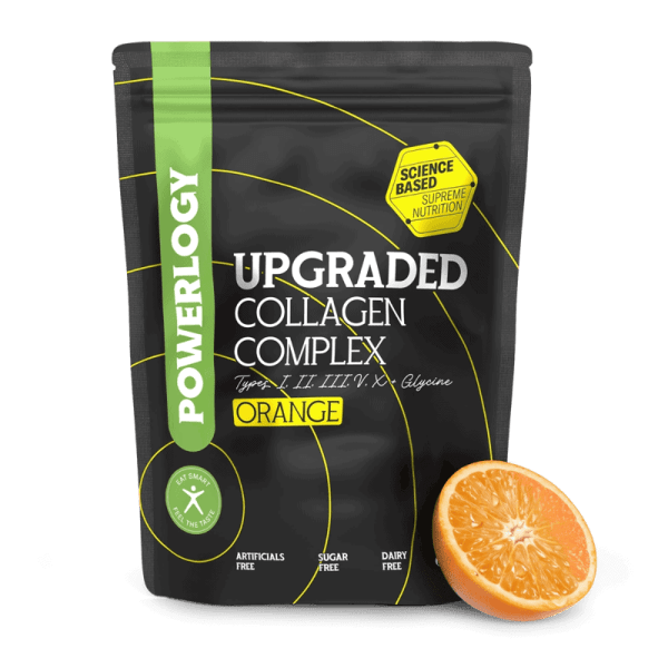 Powerlogy Upgraded Collagen Complex Orange 300 g