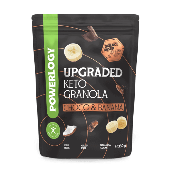 Powerlogy Upgraded Keto Granola Choco & Banana 350 g
