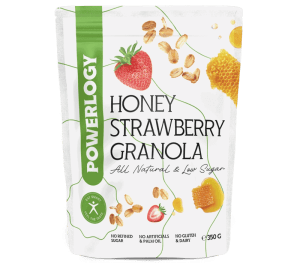 Bezlepková raňajková Powerlogy granola