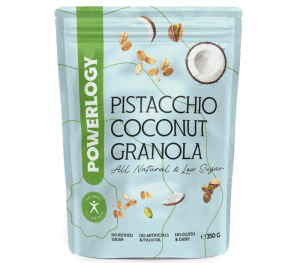 Powerlogy Pistacchio Coconut Granola 350 g