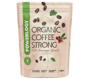 Powerlogy Organic Coffee Strong 900 g