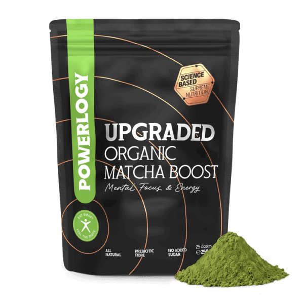 Powerlogy Upgraded Organic Matcha Boost 250 g