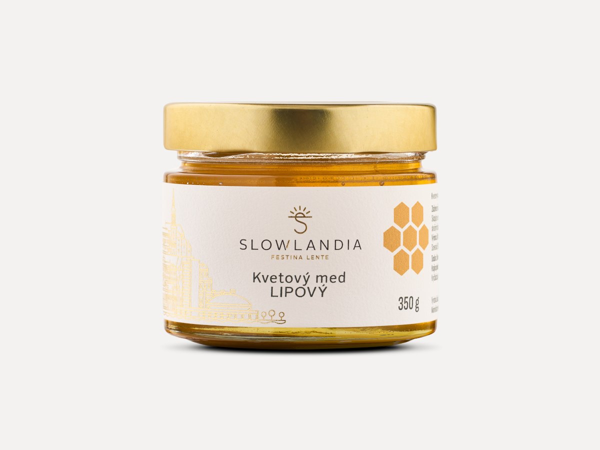 Kvetový med LIPOVÝ 350g