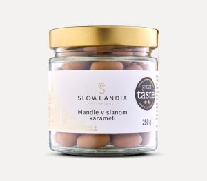 Mandle v slanom karameli 250g