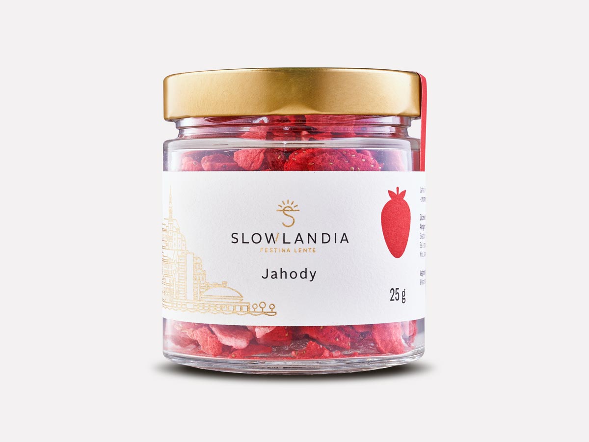 Jahody chrumkavé 25g