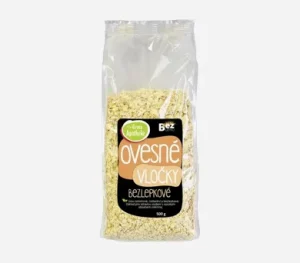 Vločky ovsené bezlepkové celozrnné 500 g