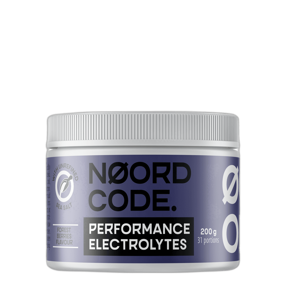 NoordCode Performance Electrolytes Forest Berries 200 g Funkčná zmes elektrolytov so sodíkom, draslíkom a horčíkom s príchuťou lesných plodov