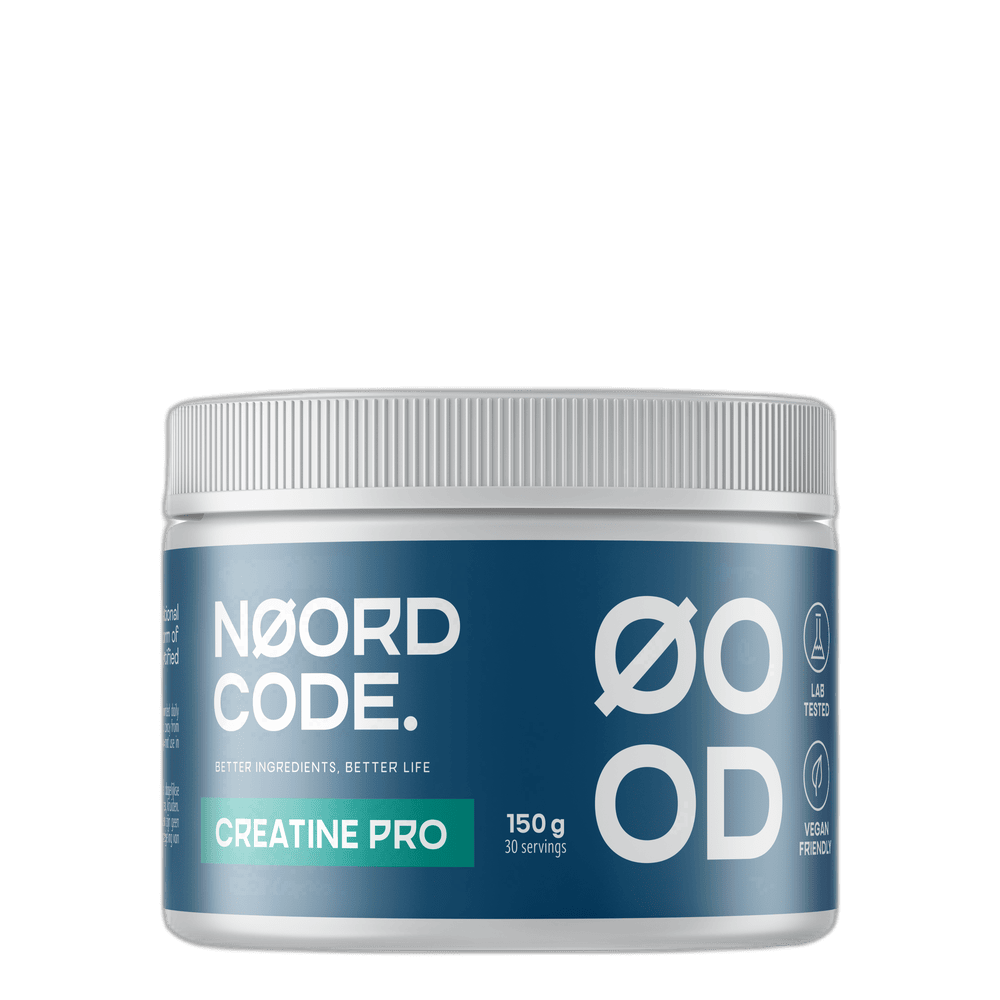 NoordCode Creatine Pro 150 g Kombinácia najčistejšieho kreatín monohydrátu (Creapure®) so špeciálnym rastlinným extraktom AstraGin