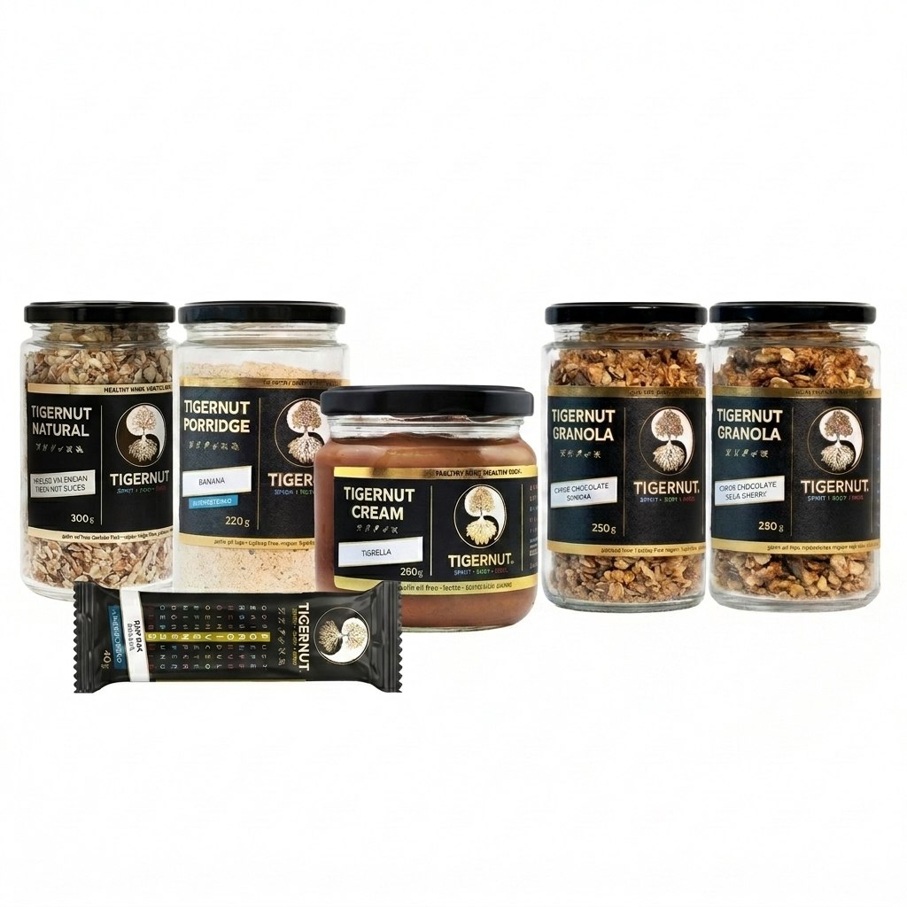 TIGERNUT Balík produktov + Kaša ako darček