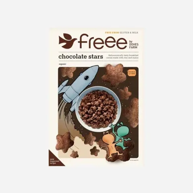 Čokoládové hviezdičky bez lepku BIO 300 g