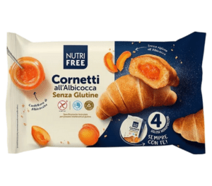 NUTRIFREE Croissant s marhuľovou náplňou 4 kusy