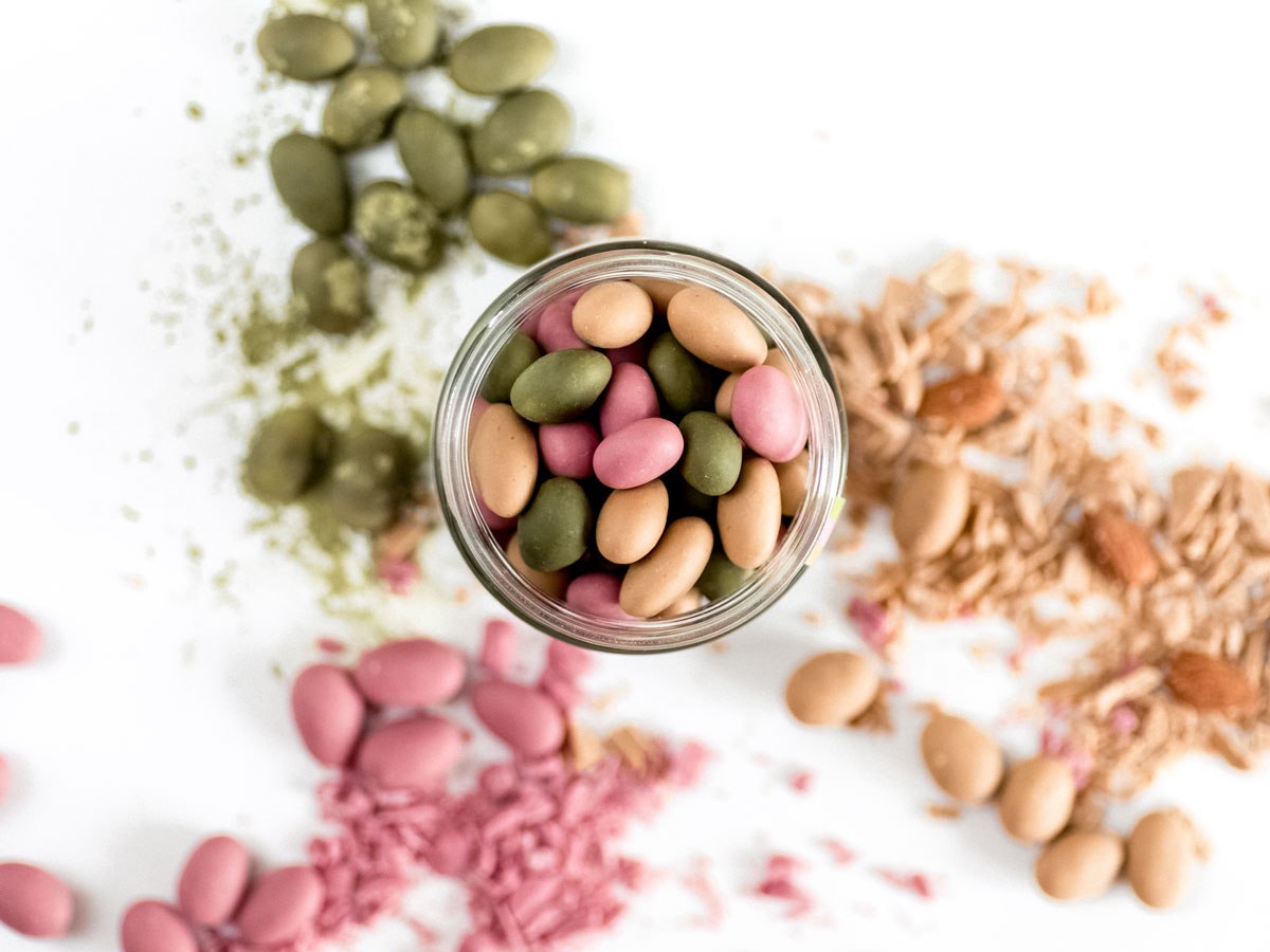 Farebné mandle 250g – Obrázok 3