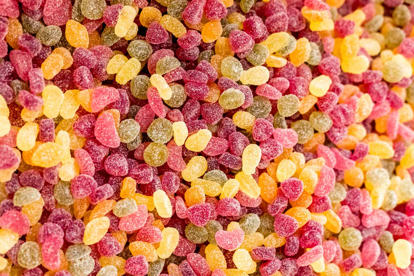 Gumkáče - Kyslé ovocie BIO 800g – Obrázok 2