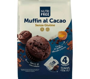 NUTRIFREE Muffiny kakaové 4 kusy