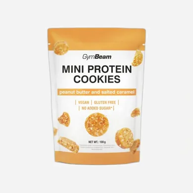 Mini Protein Cookies – arašidové maslo a slaný karamel 100 g
