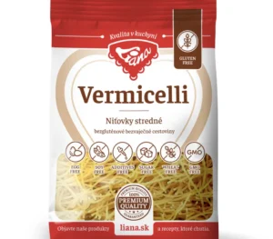 Liana Vermicelli Niťovky stredné cestoviny bezlepkové 200 g