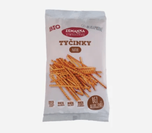 Bezlepkové tyčinky natur BIO 45 g