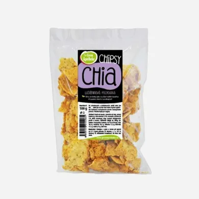 Chipsy s chia a rozmarínom 100 g
