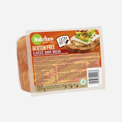 Chlieb tmavý krájaný bez lepku 190 g