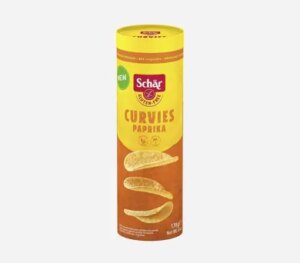 Curvies paprika bezlepkové 170 g