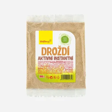 Droždie aktívne - instantné kvasnice 100 g