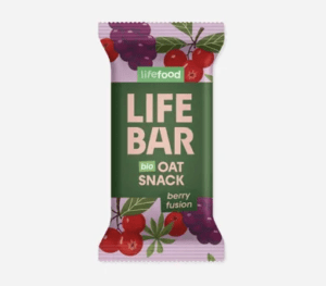 Lifebar Oat snack ovocný BIO 40 g