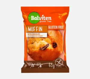 Muffin svetlý s kúskami čokolády bez lepku 65 g