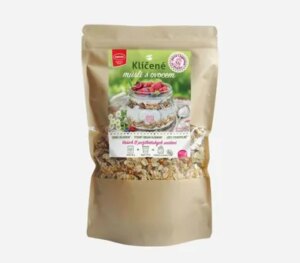 Naklíčené müsli s ovocím bez lepku 450 g