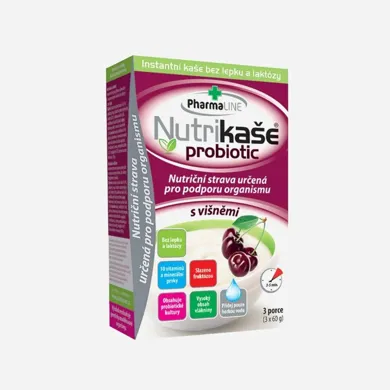 Nutrikaše Probiotic s višňami 3x60 g 180 g
