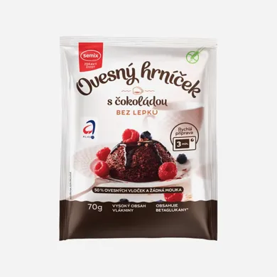 Ovsený hrnček s čokoládou bez lepku 70 g