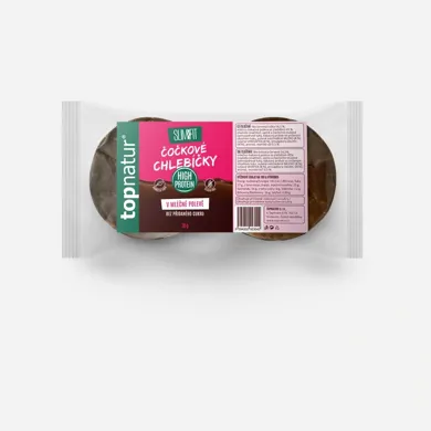 Šošovkové chlebíčky mliečna čokoláda 70 g
