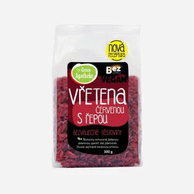 Vretená s červenou repou bezlepkové 300 g