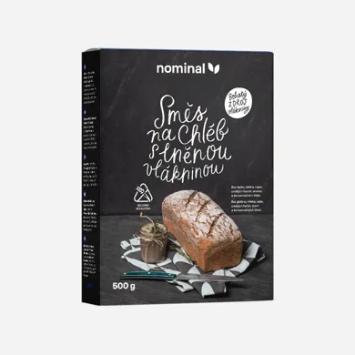 Zmes na chlieb s ľanovou vlákninou 500 g