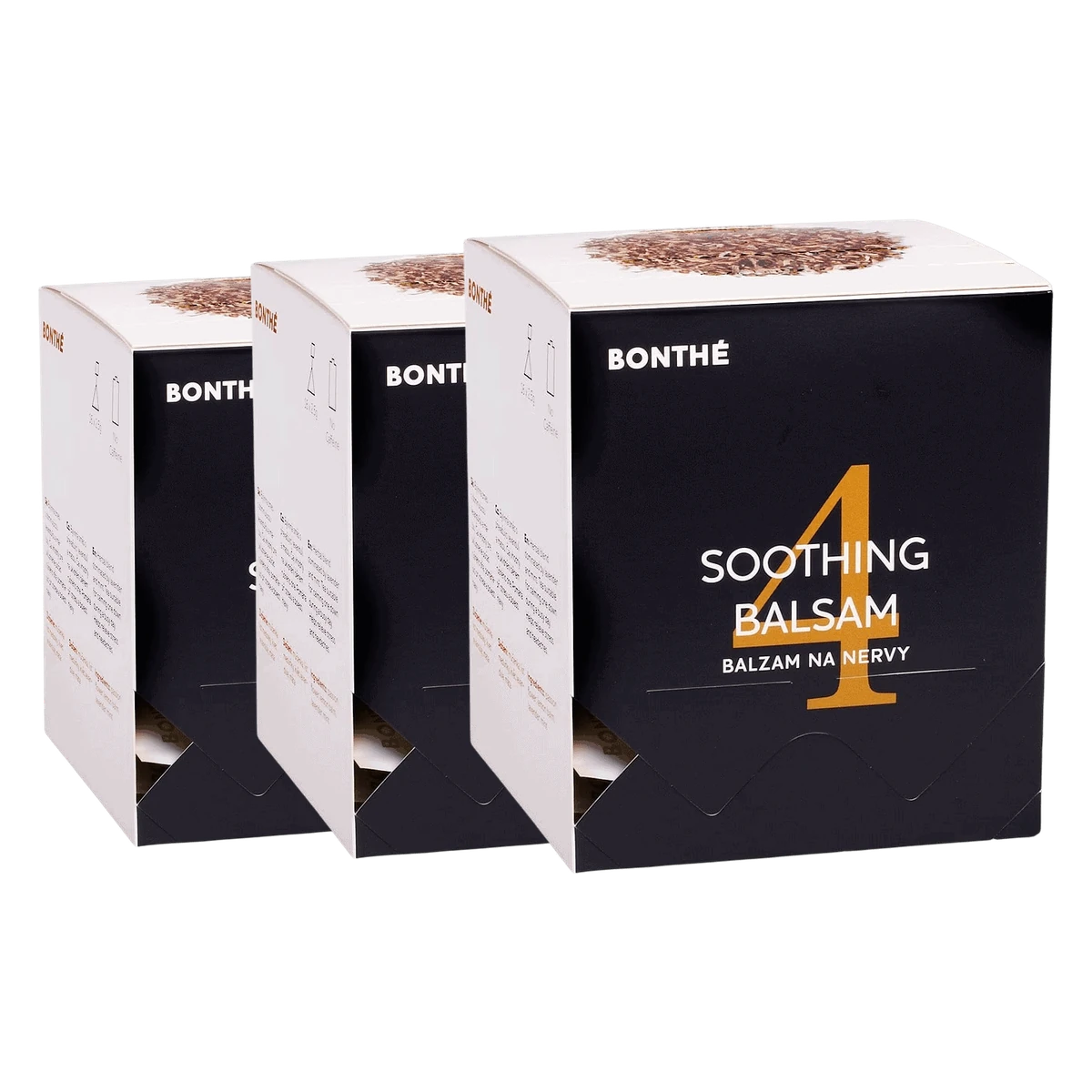 BONTHÉ Soothing balsam 3 x 16 x 2,5 g Bylinný čaj s levanduľou a mätou na upokojenie, zmiernenie stresu a podporu spánku