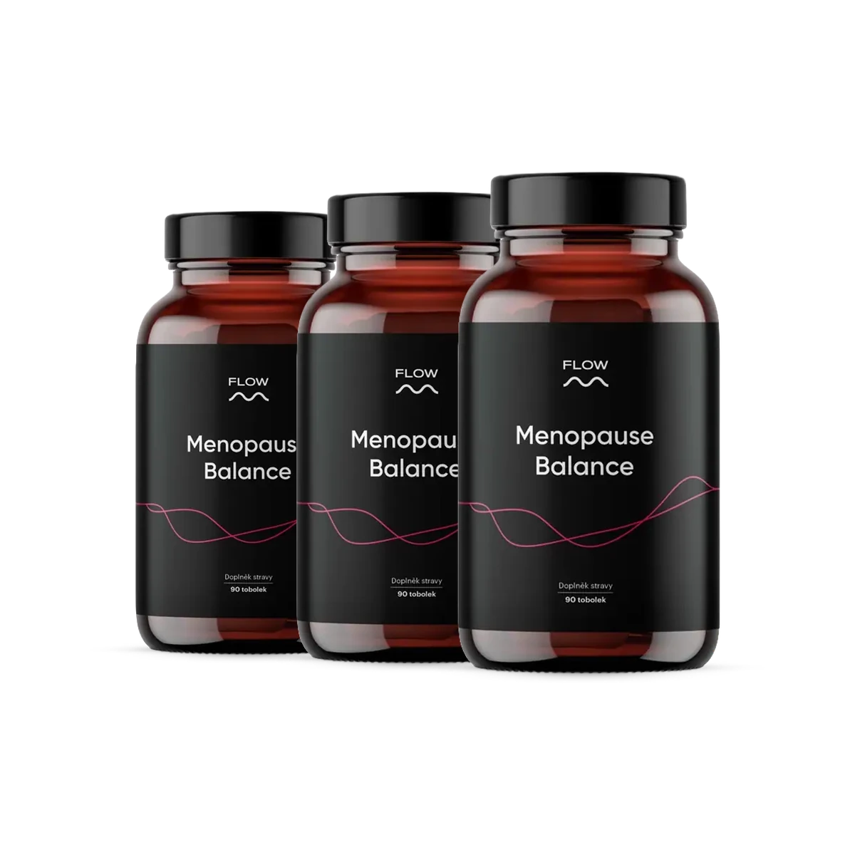 Flow Menopause Balance 3 x 90 kapsúl Prírodná podpora hormonálnej rovnováhy a pohody žien v období klimaktéria