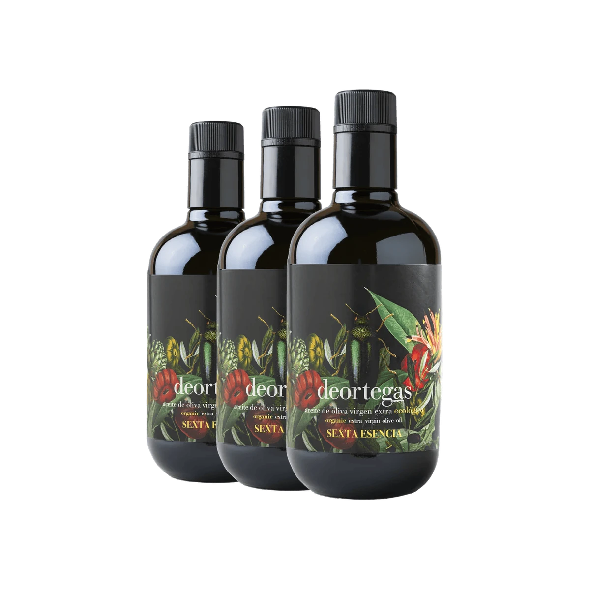 Deortegas Organic Extra Virgin Olive Oil Sexta Esencia 3 x 500 ml Extra panenský BIO olivový olej