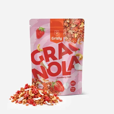 Granola jahodová 450 g