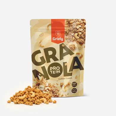 Granola s proteínom a kešu 450 g