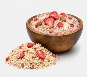 Ovsená kaša biela čokoláda a jahoda 60 g