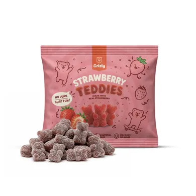 Strawberry Teddies 100 g