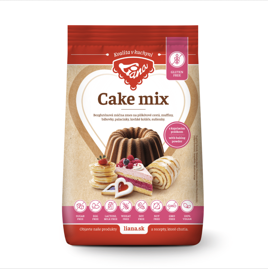 Liana Cake Mix plv (bezlepková piškótová zmes) 1x1000 g
