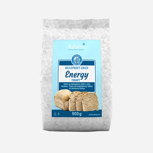 Bezlepkový Energy chlieb s chia múkou 500 g